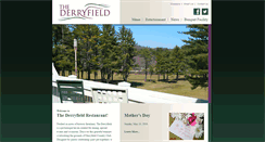 Desktop Screenshot of derryfieldrestaurant.com